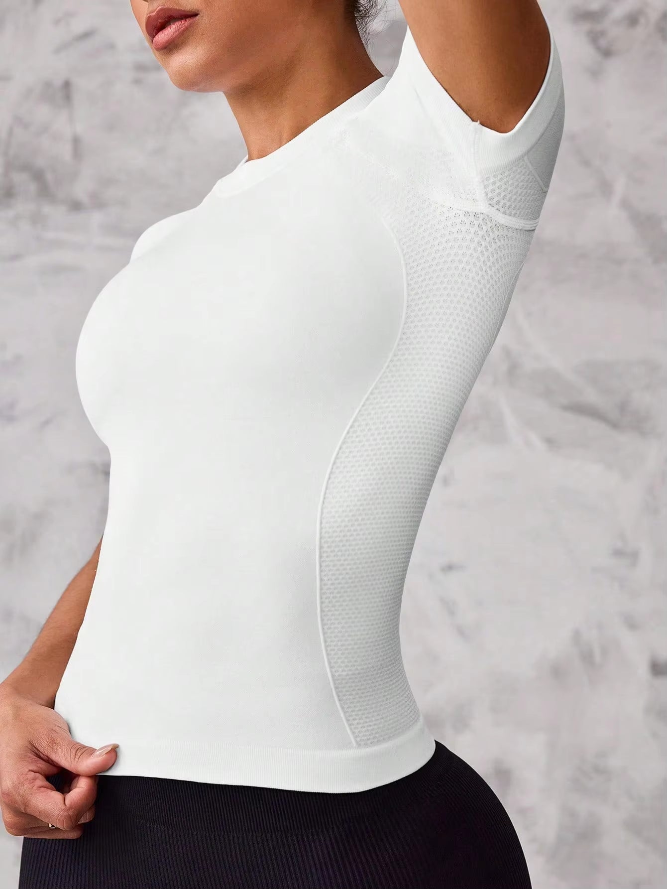 Women'S Short-Sleeved Sports Top, Breathable and Quick-Drying Fabric, Suitable for Running and Yoga,